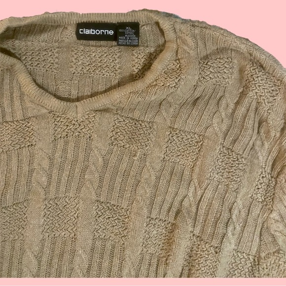 Oversized cable knit sweater - Picture 2 of 2